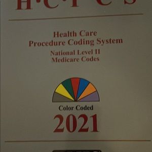 Brand new 2021 medical coding book bundle